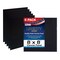 8 X 8 Inch Black Professional Art Canvas Board Panels 6 Pack - 8 Ounce Heavyweight Cotton Acid Free Canvases for Painting Acrylics and Watercolor (1 Case of 6 Single Canvas Painting Panels)